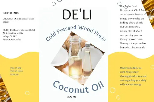[001] Coconut Oil 500 ml